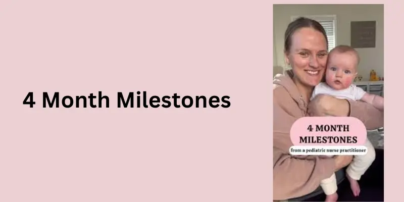 4 Month milestones pic