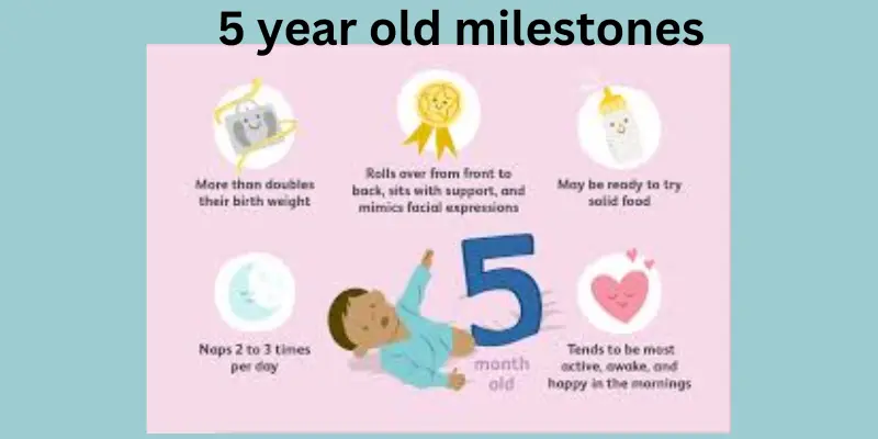 5 Year old milestones and progress