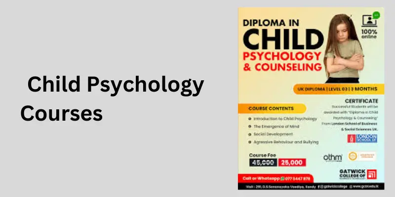 Child psychology courses type