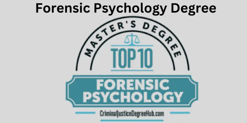 forensic psychology degree pattern Forensic psychology degree pattern