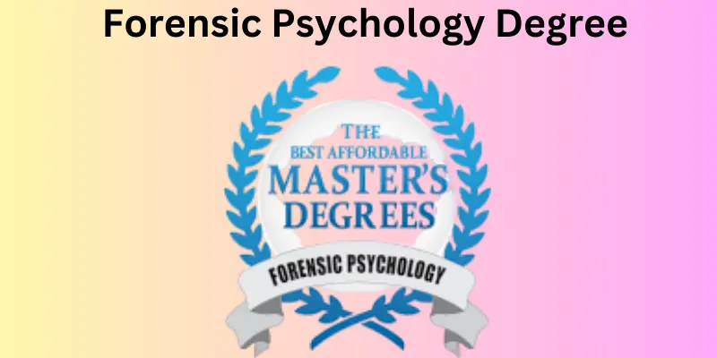 forensic psychology degree sample Forensic psychology degree sample