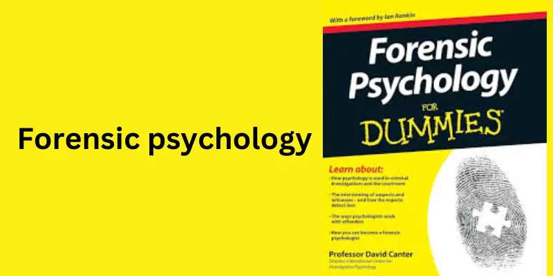 Forensic psychology pic