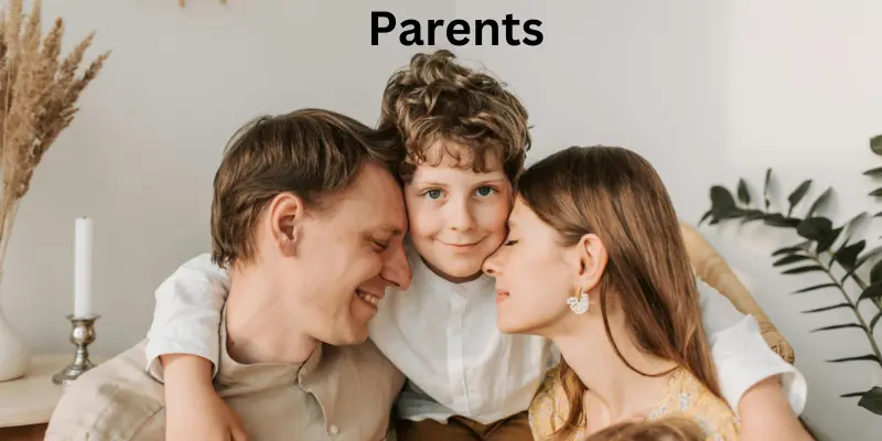 Parents and child