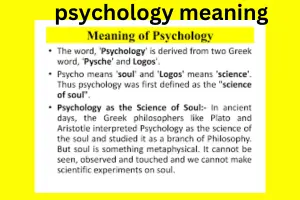 Psychology Meaning: Definition, Scope, and Real-World Applications