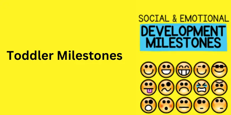 Toddler milestones and growth