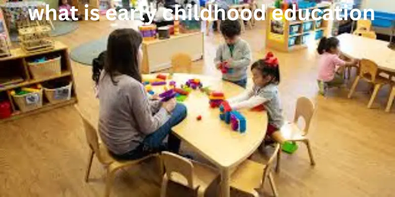 What is early childhood educations